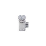 Imagen de 016720 LLAVE CONTROL ANGULAR LATON ROSCABLE 1/2" 2 SALIDAS IP-137 COFLEX