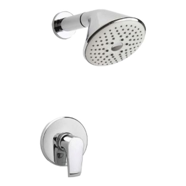 Imagen de 018494 REGADERA MONOCONTROL CASCADE CROMO CORONA (CA4045551)