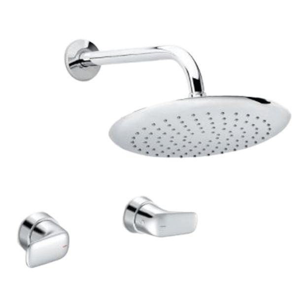 Imagen de 018503 REGADERA LIQUID 8" CROMO CORONA (LQ4055551)