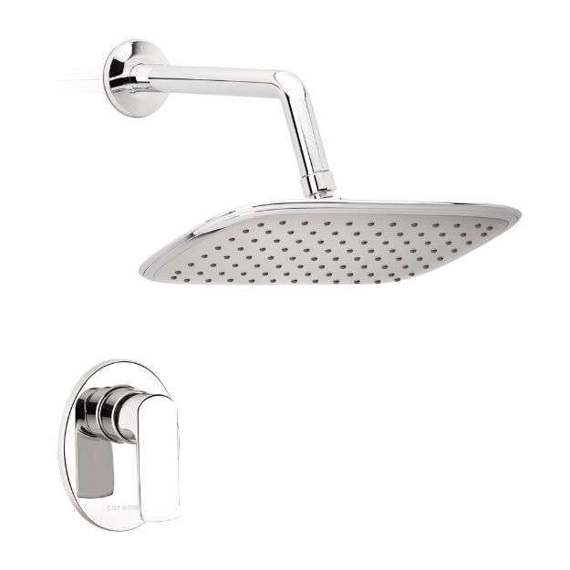 Imagen de 018504 REGADERA MONOCONTROL THAMES CROMO CORONA (TH4115551)