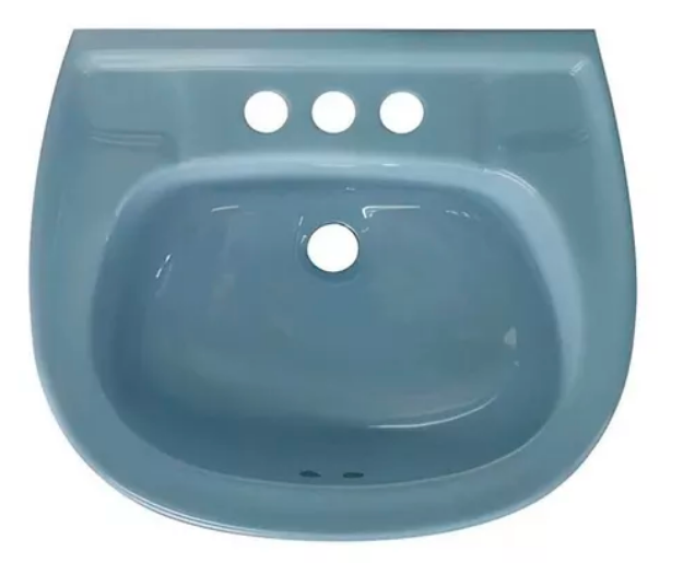 Imagen de 017078 LAVABO LUCAS AZUL HOLANDA CATO