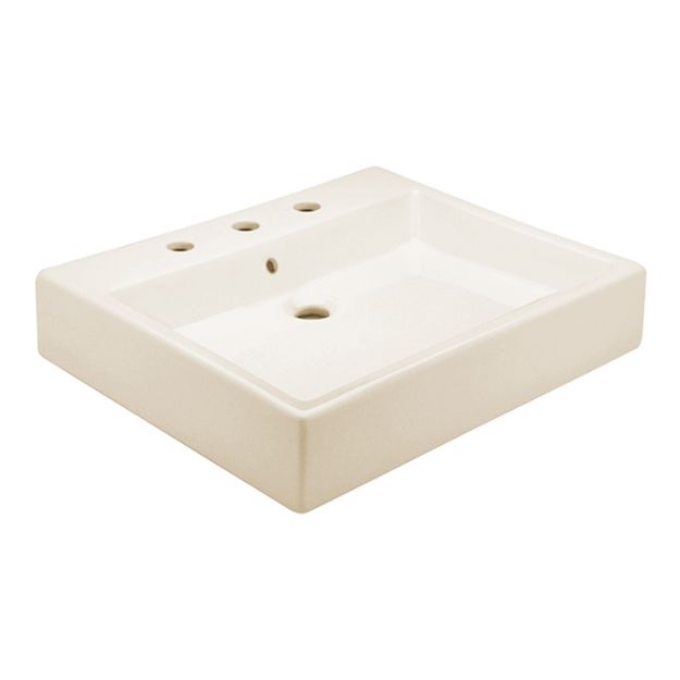 Imagen de 017759 LAVABO SOBREPONER 3P CREB LUCERNA M (LV LUCERNA3 M) HELVEX