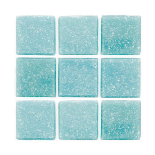 Imagen de 018342 MOSAICO AZUL TURQUESA 2X2 (CAJA C/4.12 MT2) KOLORINES