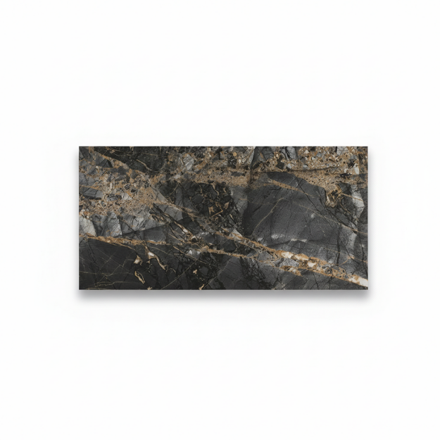 Imagen de 019890 NOIR MYSTIQUE 60X120 9MM 1A (1.44 MT2) INSPIRATTO