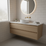 Imagen de 019732 OVALIN ORLANDO BLANCO PULIDO 350X350X120 (8666GW) PORCELANATOS