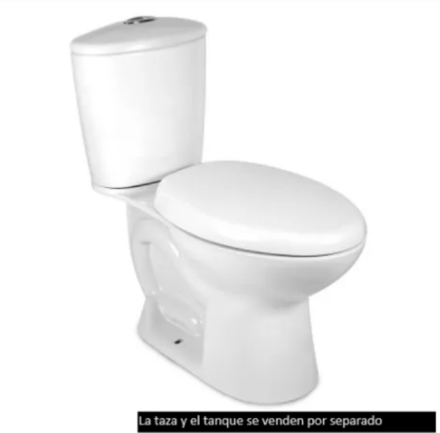 Imagen de 018754 TAZA C/ASIENTO LENTO AQUA PRO ALAR  BCO CORONA