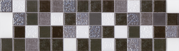 Imagen de 018966 LISTELO CUBOS NEGRO 8X25 (M607008) COCEMEX