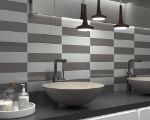 Imagen de 017090 BRICK VOGA GRIS CLARO BRILLO 7.5X30 (CJA C/ 1.305 MT2) (M608280) DUNE