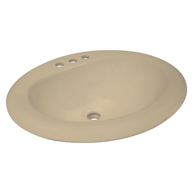 Imagen de 017797 OVALIN KALETO HUESO 520X465X200MM (H-1900) PORCELANATOS