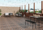 Imagen de 018628 MYSTONE FD CAFÉ STD 36X36 1A-N (2.01 MT2) PORCELANITE