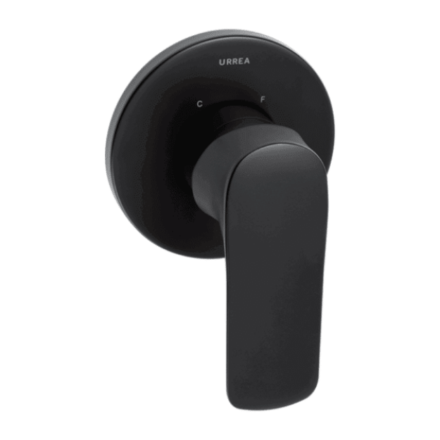 Imagen de 019127 MONOMANDO SENCILLO P/REG Y TINA 9437LU.2 NEGRO CASSIA URREA