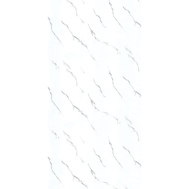 Imagen de 019770 STK PLACASPC 3MM WHITE CARRARA GLOSSY 1.22X2.44 (189115) DUNE