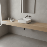 Imagen de 019031 OVALIN OASIS BCO 385 X 385 X 140 MM (6049) PORCELANATOS