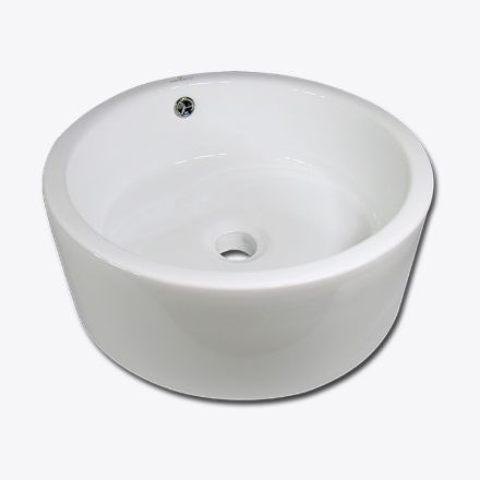 011327 OVALIN FIBES BLANCO 420 X 420 X 170 MM (C313) PORCELANATOS