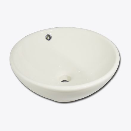 011330 OVALIN TARE BLANCO 400 X 400 X 170 MM (C320) PORCELANATOS