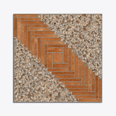 014942 DOMUS DECO FD ROJO  55X55 1A (1.49 MT2) PORCELANITE