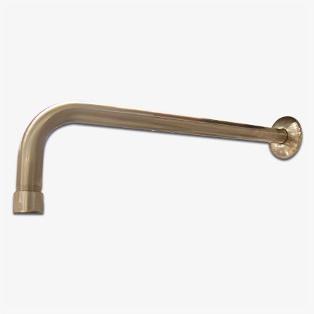 015153 BRAZO REDONDO C/CHAPETON P/REG 45BRS SATINADO RUGO