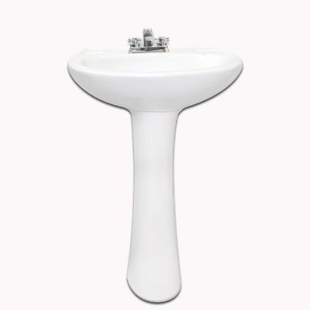 015172 PEDESTAL JAZMIN BLANCO CATO