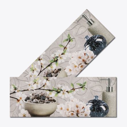 016461 LISTELO LEVANTO BAÑO GRIS DIG 7.3X20.7 (M607732) COCEMEX