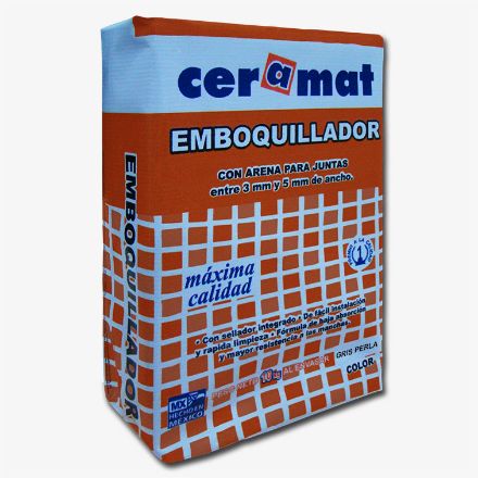07608 BOQUILLA GRIS PERLA 10 KGS CERAMAT