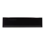 Imagen de 017616 BRICK MANHATAN NEGRO BRILLO 7.5X30  (CJA C/ 1.305 MT2) (M608302) DUNE