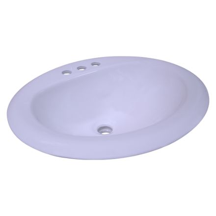 Imagen de 017796 OVALIN KALETO BLANCO 520X465X200MM (H-1900) PORCELANATOS
