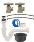 Imagen de 08225 KIT P/MEZCLADORA P/LAVABO L1 RUGO