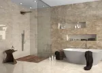Imagen de 010832 NAPOLES BEIGE 1A 55X55 (1.49 MT2) FD PORCELANITE