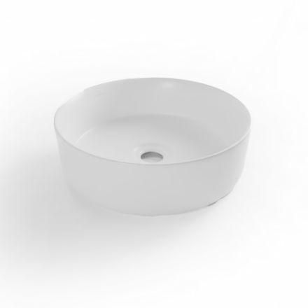 Imagen de 019728 OVALIN NEVADA BCO MATE 355X355X115 (8463MW) PORCELANATOS
