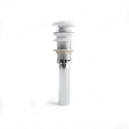 Imagen de 019880 CONTRA PUSH  P/LAV S/REBO CERAMICA BCA MATE ACABADO ACERO INOX.