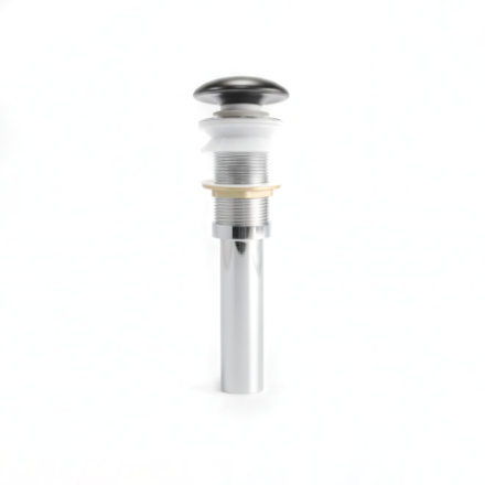 Imagen de 019881 CONTRA PUSH  P/LAV S/REBO CERAMICA NEGRO MATE ACABADO ACERO INOX.