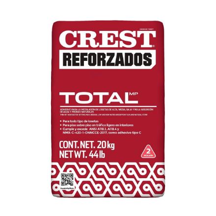 Imagen de 016437 PEGAZULEJO CREST TOTAL 20 KG